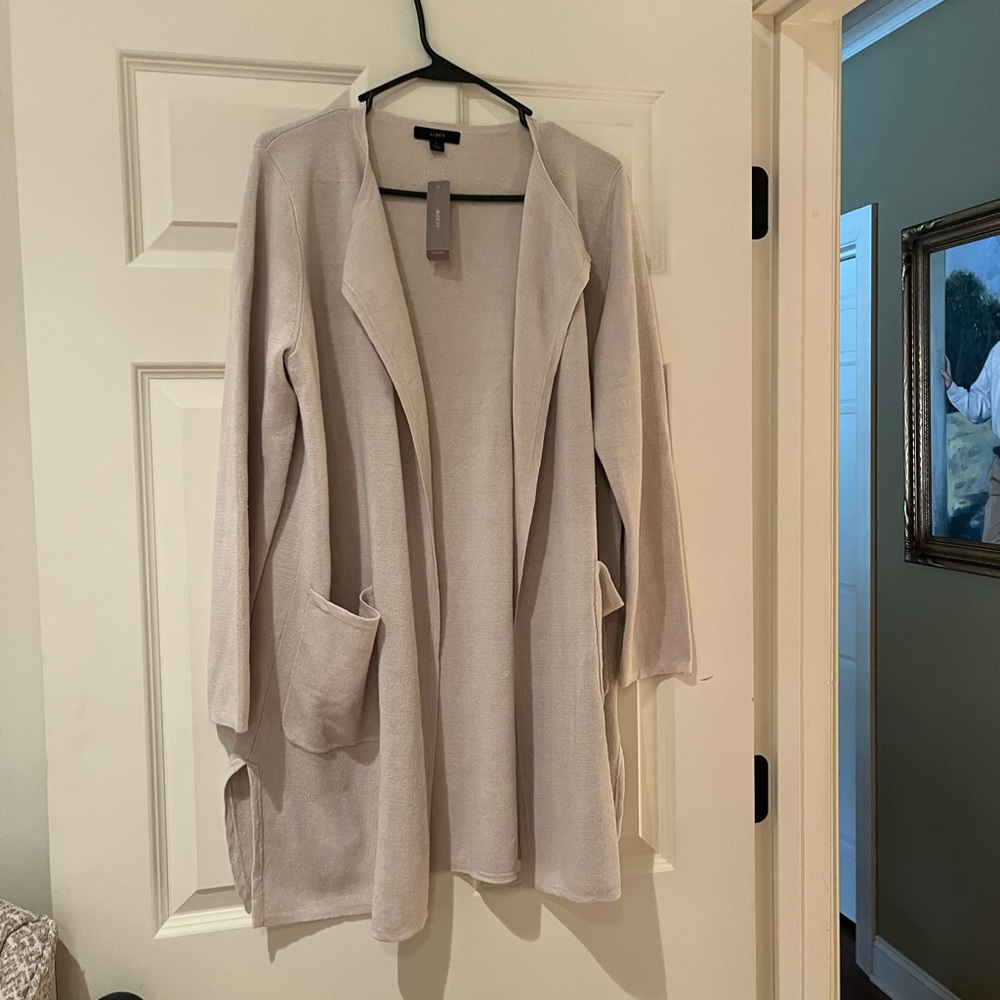 NWT J Crew coatigan